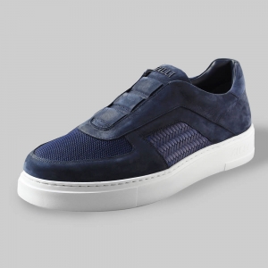 (ZILLI) Slip-on shoes sneakers...